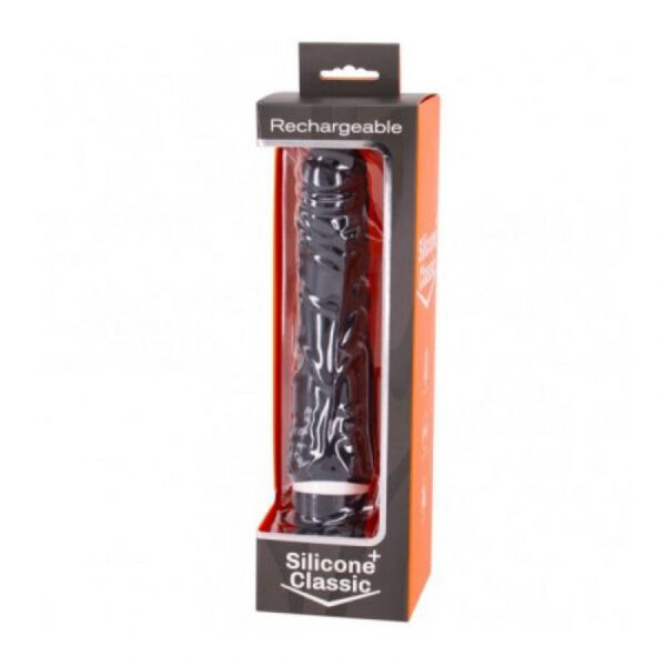 Seven Creations - 8.2 Inch Realistic Vibrator Black - Image 2