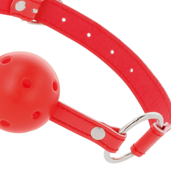 Darkness - Red Breathable Ball Gag - Image 3