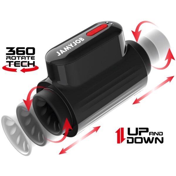 Jamyjob - Vortex Thrusting & 360 Rotate Tech Turbo Mode Masturbator - Image 2