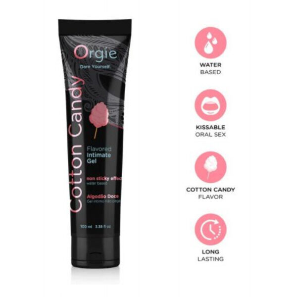 Orgie - Cotton Candy Lubricant 100ml - Image 2