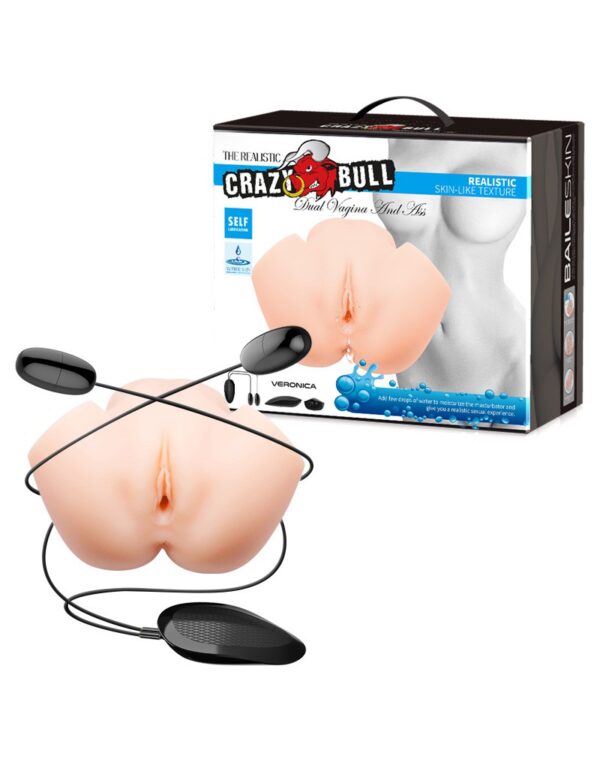 Crazy Bull - Veronica - Vibrating Vagina & Ass Masturbator