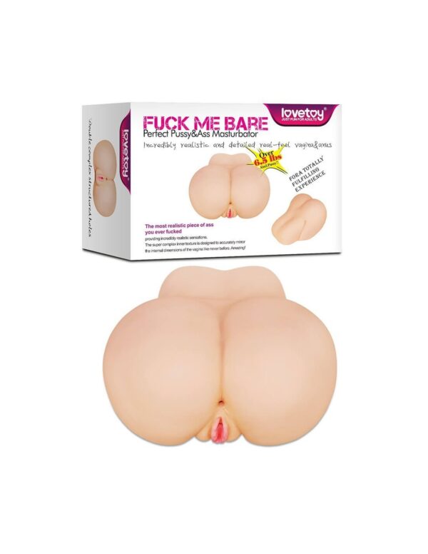 Lovetoy - Fuck Me Bare Perfect Pussy & Ass Masturbator