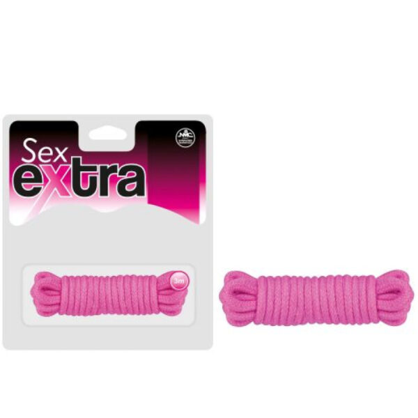 NMC - Bondage Rope Sex Extra Pink 3 Meters - Image 2