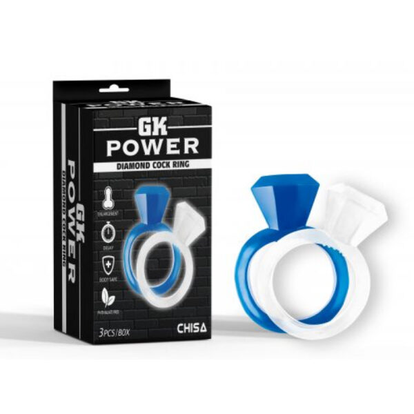 Chisa - Diamond Cock Rings Set