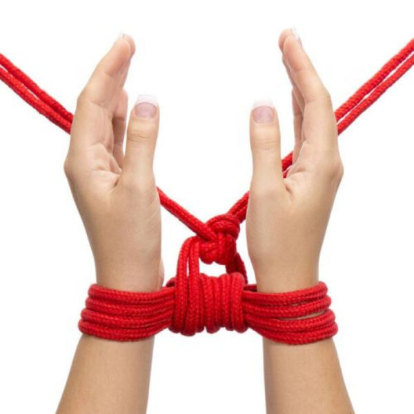 Lovetoy - Red 10 Meters Fetish Bondage Rope - Image 6