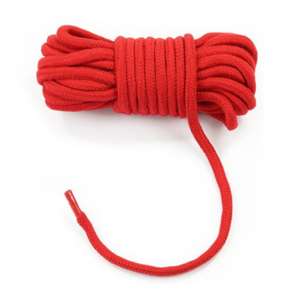 Lovetoy - Red 10 Meters Fetish Bondage Rope - Image 4