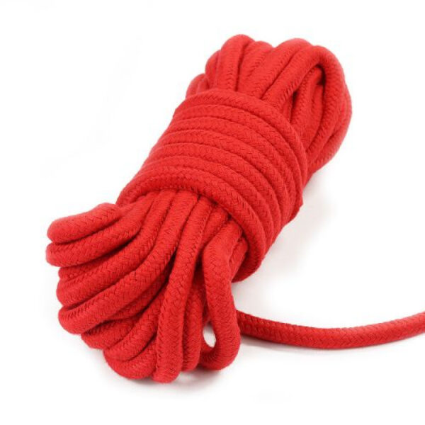 Lovetoy - Red 10 Meters Fetish Bondage Rope - Image 3