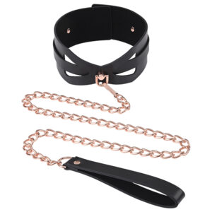 Sportsheets – S&M Brat Collar & Leash Black