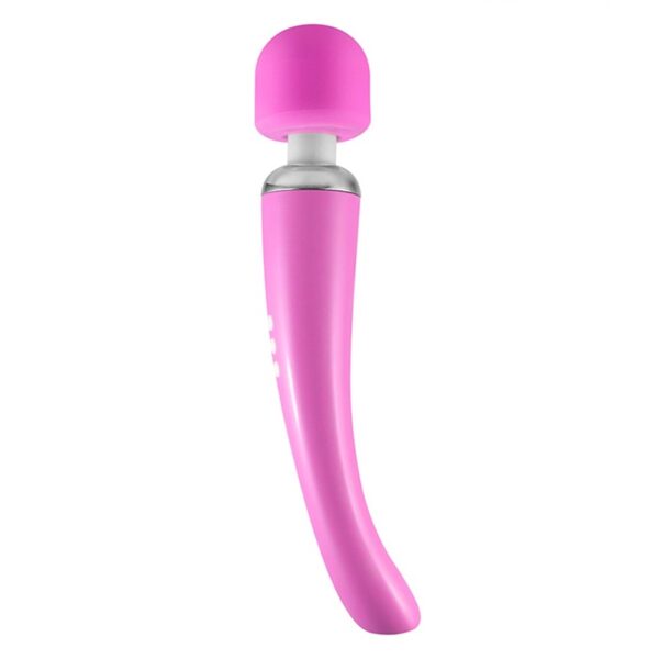 Love Magic - Elegance Rechargeable Wand Vibrator Pink - Image 2