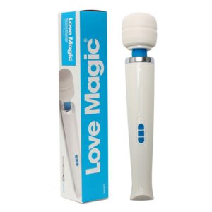 Love Magic - Rechargeable Wand Vibrator White