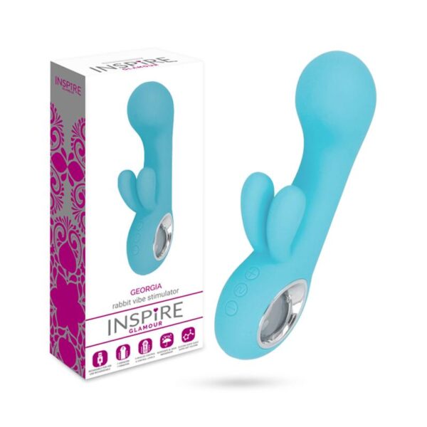 Inspire - Glamour Georgia Rabbit Vibrator Tuquoise