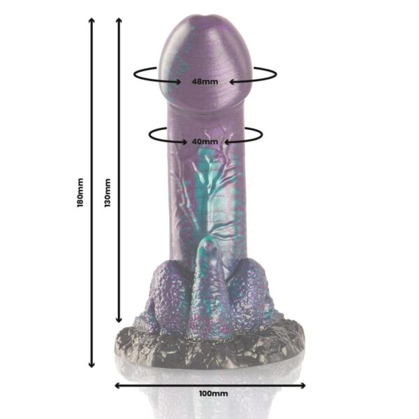 Epic - Basilisk Double Scaly Pleasure Dildo Small - Image 5