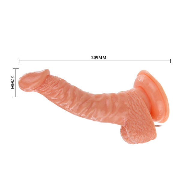 Baile - Super Rota 8 Inch Remote Vibrating Dildo - Image 6