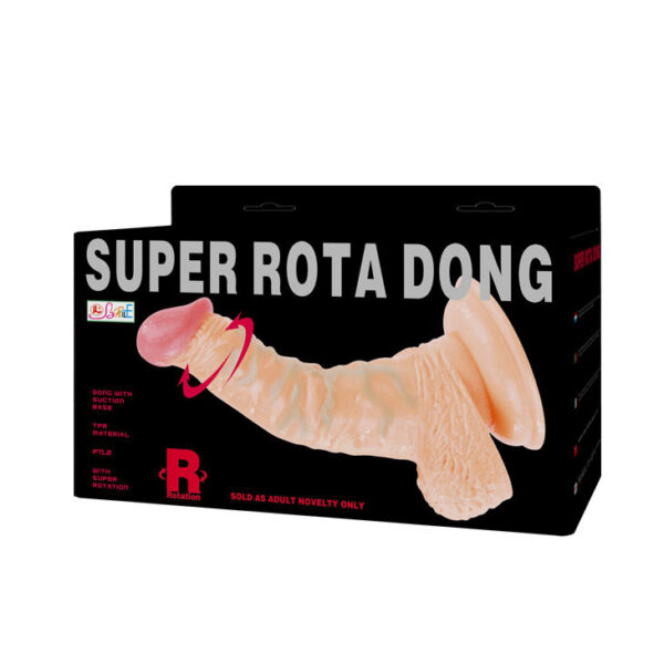 Baile - Super Rota 8 Inch Remote Vibrating Dildo - Image 9