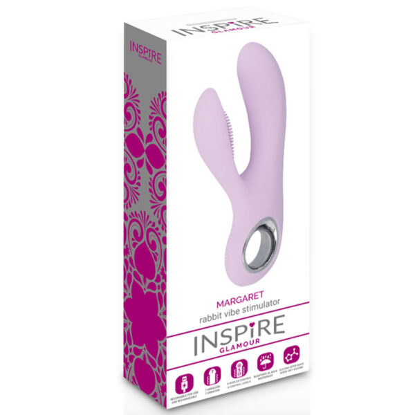 Inspire - Glamour Margaret Rabbit Vibrator Mallow - Image 3