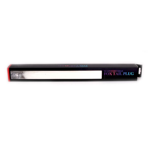 Kiotos - Screwed White Fox Tail Anal Plug - Image 2