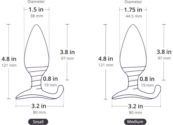 Lovense - Hush App Vibrating Butt Plug Small - Image 5