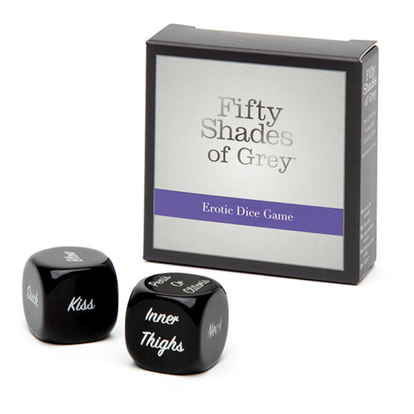 Fifty Shades of Grey - Erotic Dice Game (Black)