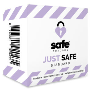 SAFE - Condoms with Silicone-Based Lubricant Standard 5 pcs