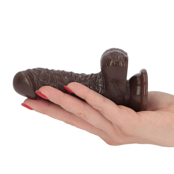 Italian Cock - Leo 4 Inch Brown Dildo - Image 5