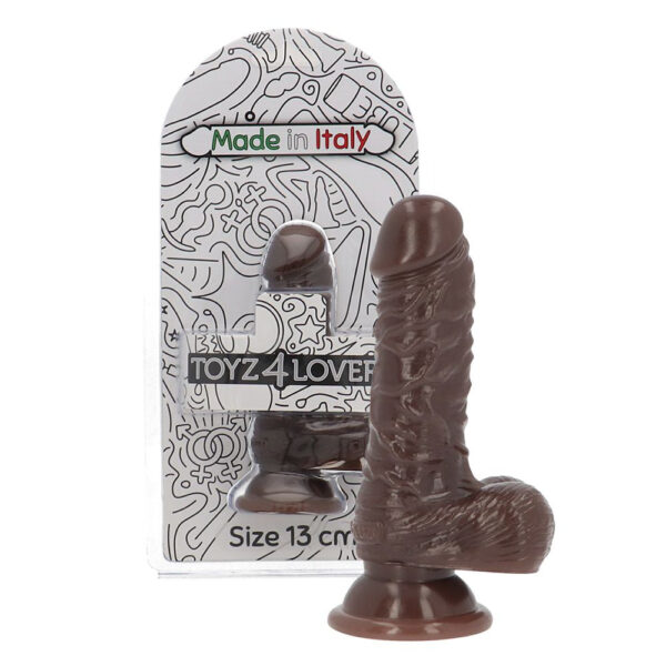 Italian Cock - Leo 4 Inch Brown Dildo - Image 7