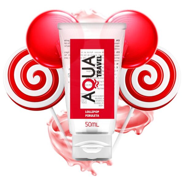 Aqua Travel - Lollipop Flavour Water-Based Lubricant 50 ml
