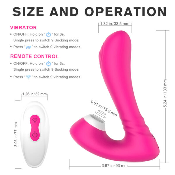Toyz4lovers -  Sublime Double Clitoral Remote Vibrator - Image 6