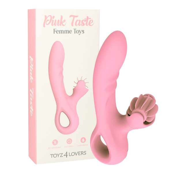Toyz4lovers - Pink Taste Clitoral Rabbit Vibrator - Image 6
