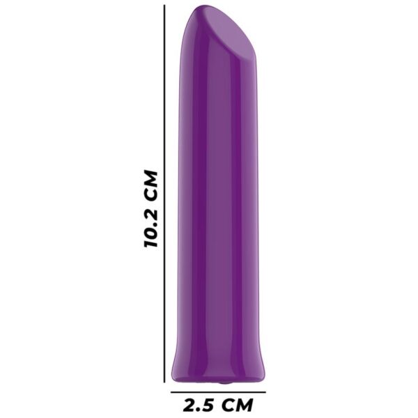 Intense - Todrick Clit Stimulating Bullet Vibrator Purple - Image 3