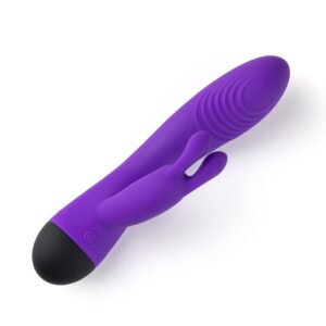 Virgite - Purple V6 Rechargeable Rabbit Vibrator