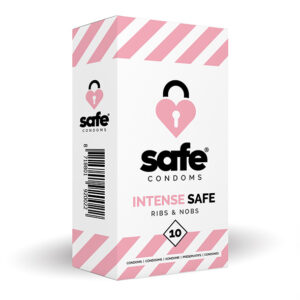SAFE - Condoms Ribs & Nobs 10 pcs