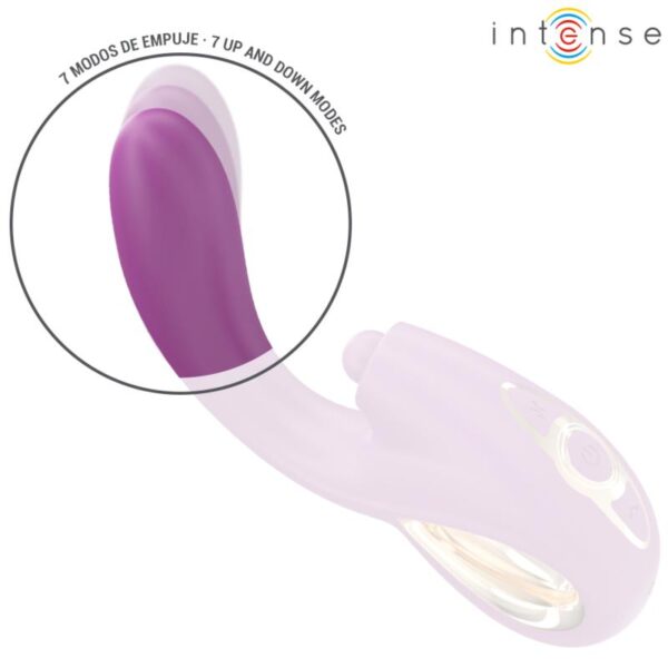 Intense - Lali G-Spot Tapping & Thrusting Vibrator Purple - Image 7