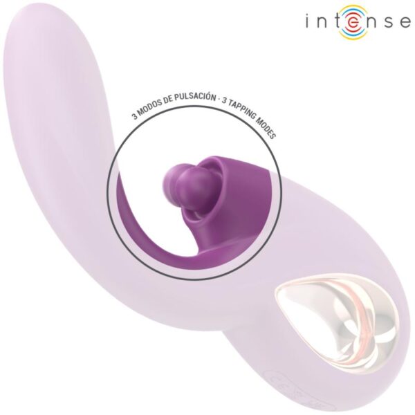 Intense - Lali G-Spot Tapping & Thrusting Vibrator Purple - Image 6