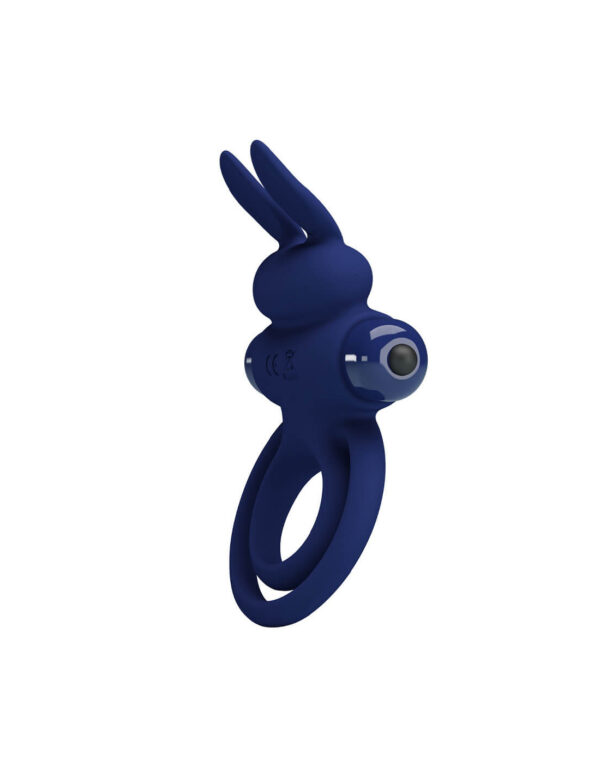 Pretty Love - Darey Rabbit Cock Ring Blue - Image 2