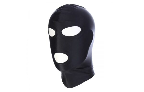 Kiotos - Black BDSM Hood Classic 3 Hole - Image 2