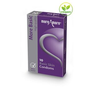 MoreAmore – Condom Basic Skin 10 Pieces