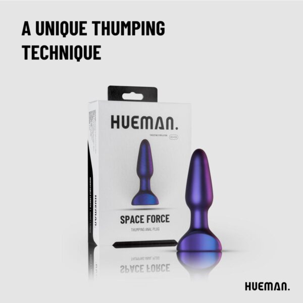 Hueman - Space Force Vibrating & Thrusting Butt Plug - Image 10