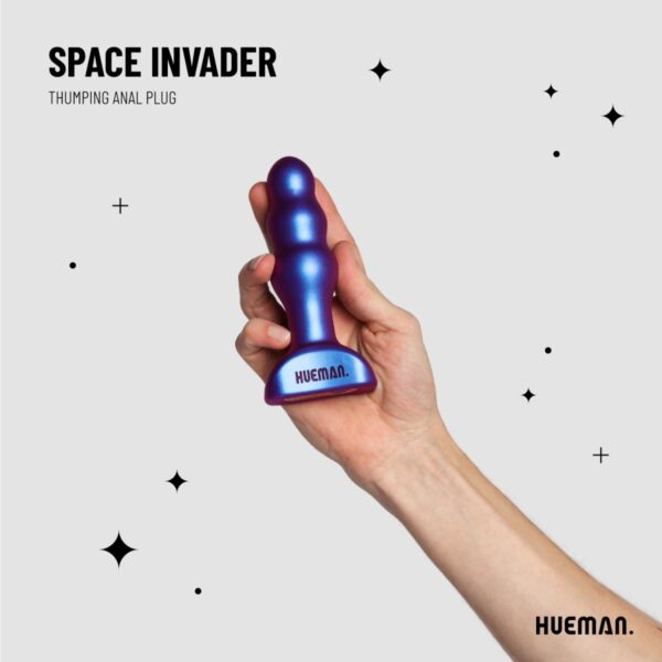Hueman - Space Invader Vibrating & Thrusting Butt Plug - Image 10