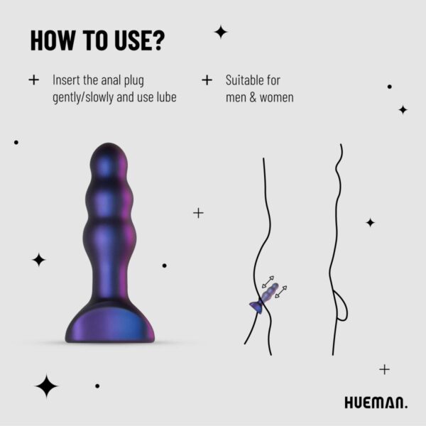 Hueman - Space Invader Vibrating & Thrusting Butt Plug - Image 11