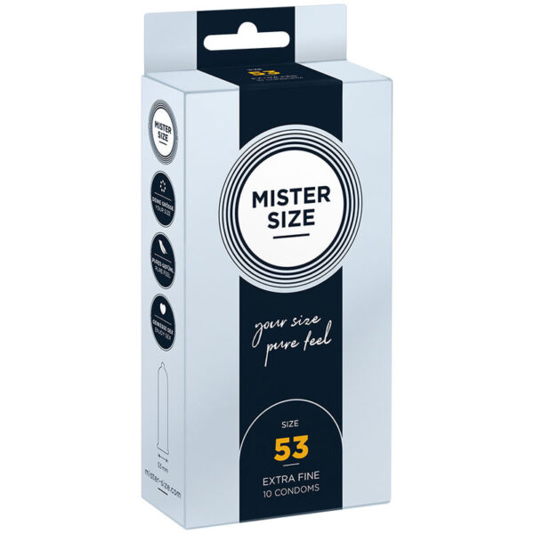 Mister Size – Condoms Size M 53 MM - 10 Units