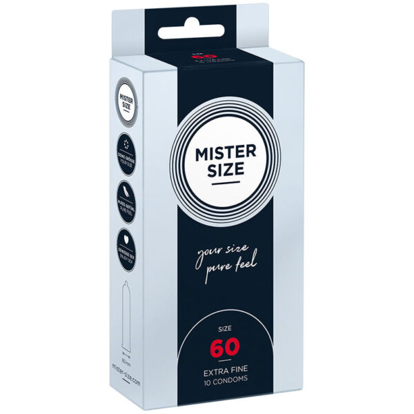 Mister Size – Condoms Size XL 60 MM - 10 Units