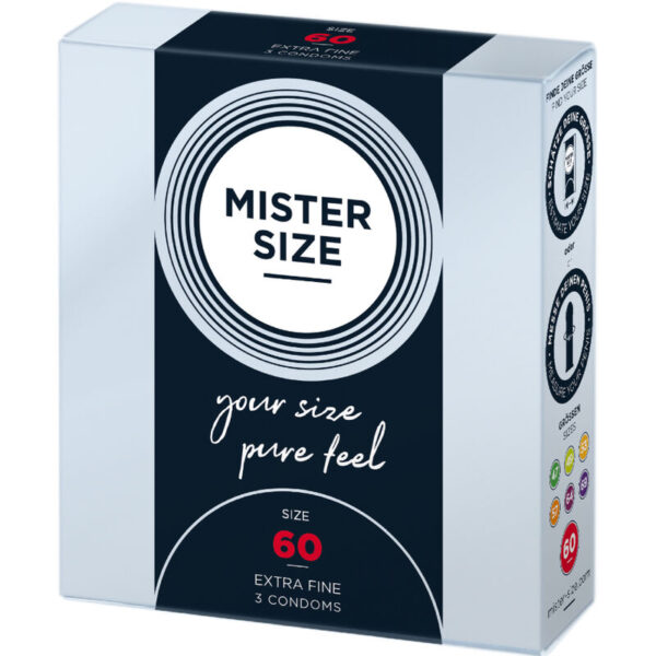 Mister Size – Condoms Size XL 60 MM - 3 Units - Image 3