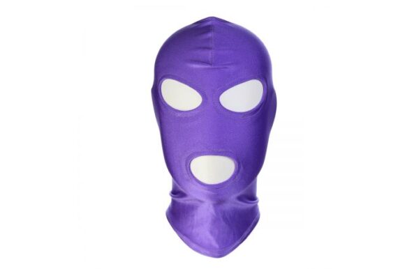 Kiotos - Purple BDSM Hood Classic 3 Hole - Image 2