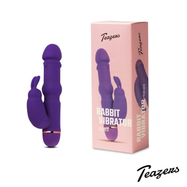 Teazers - Silicone Rabbit Vibrator Purple