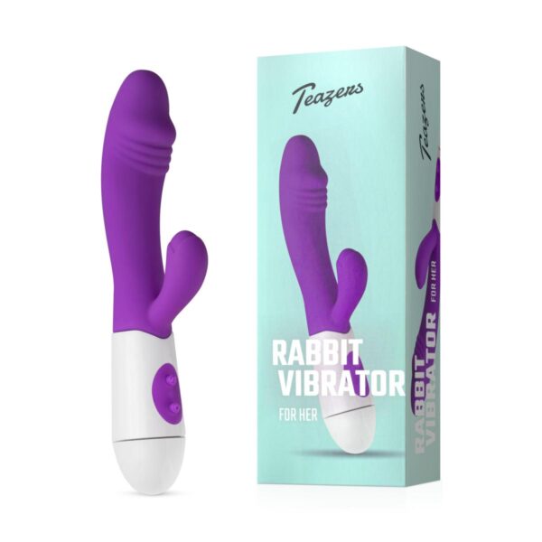 Teazers - Realistic Rabbit Vibrator Purple