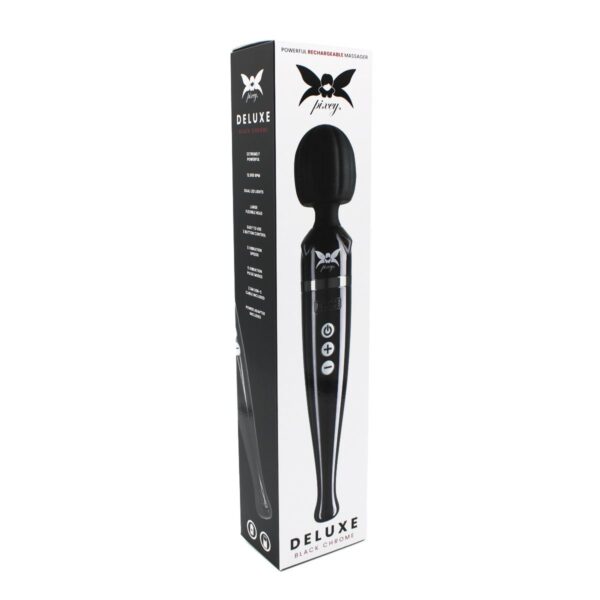 Pixey Deluxe - Rechargeable Wireless Wand Black Chrome - Image 12