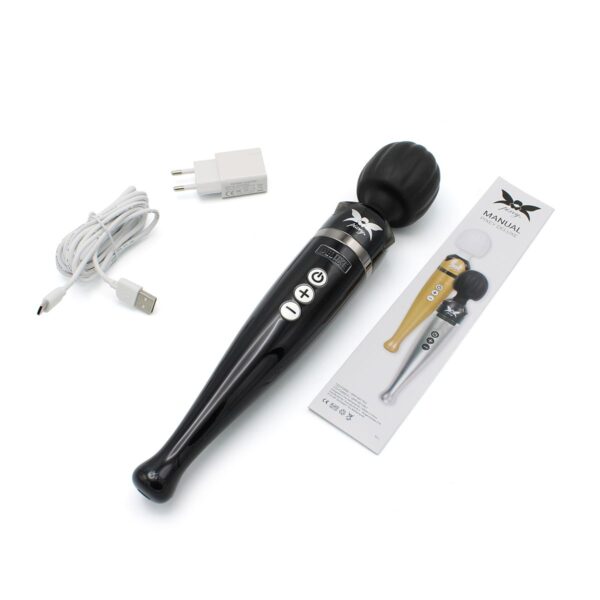 Pixey Deluxe - Rechargeable Wireless Wand Black Chrome - Image 5