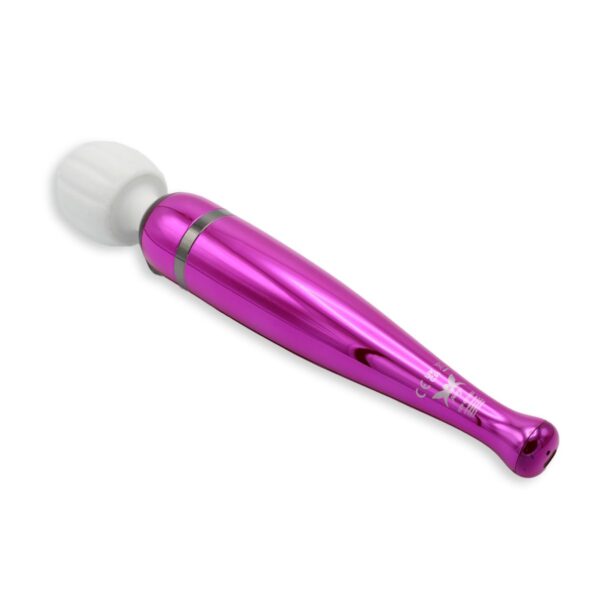 Pixey Deluxe - Rechargeable Wireless Wand Pink Chrome - Image 2