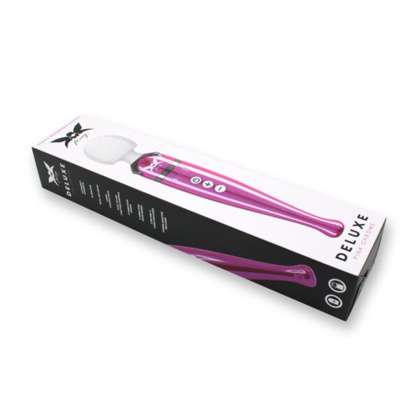 Pixey Deluxe - Rechargeable Wireless Wand Pink Chrome - Image 11