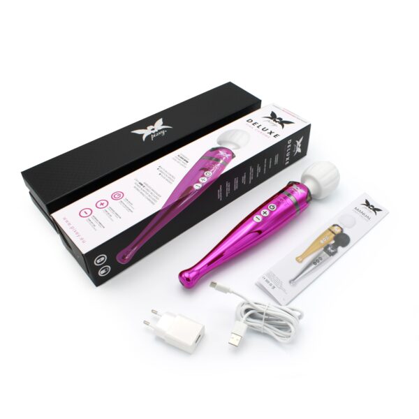 Pixey Deluxe - Rechargeable Wireless Wand Pink Chrome - Image 6